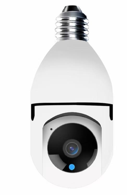 E27 LED Light 1080P IP Camera Wireless Panoramic Home Security Wi-Fi CCTV Smart Bulb Camera Two Audio Night Vision Camera