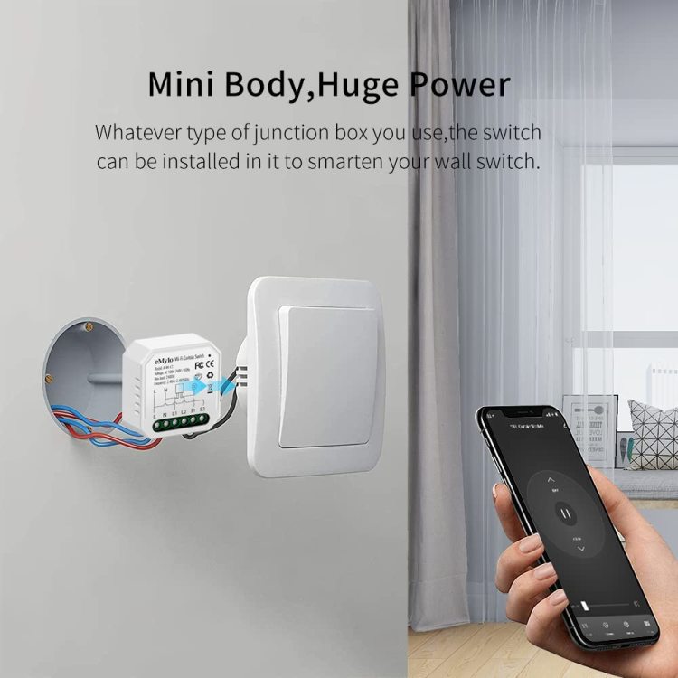 OEM] WiFi + RF433 Smart Switch Wireless Remote Control Light