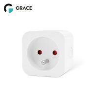 Smart Wi-Fi Plug Socket Frech Standard 16A Type E Energy Monitoring