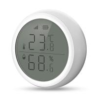 eMylo Smart Wireless ZigBee Thermometer Hygrometer ZigBee Digital Thermometer Hygrometer Sensor for Home