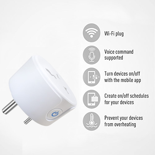 Truly Made in India Smart Plug Wi-Fi 7A and 10A works with Alexa