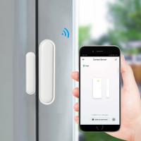 Smart WiFi Door Sensor Smart Door Open/Closed Detectors WiFi Window Sensor Work With Google Home Alexa
