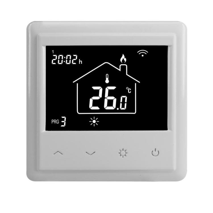 WIFI Smart Thermostat Programmable Electric Underfloor Heating Radiator  Thermostat APP & Touch Control Indoor Constant Temperature Controller LCD  Display Digital Thermostat 