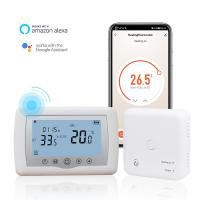 New Table Stand Wireless Wi-Fi Gas Boiler Thermostat with Touch Screen