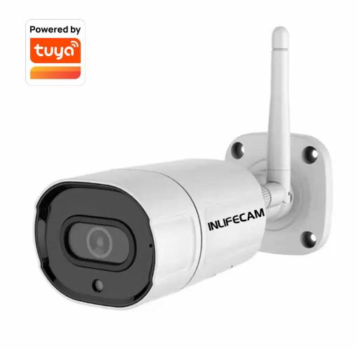IP Camera POE Outdoor Waterproof Bullet Surveillance Camera Night Vision Home Security CCTV IP Camera Wi-Fi 1080P