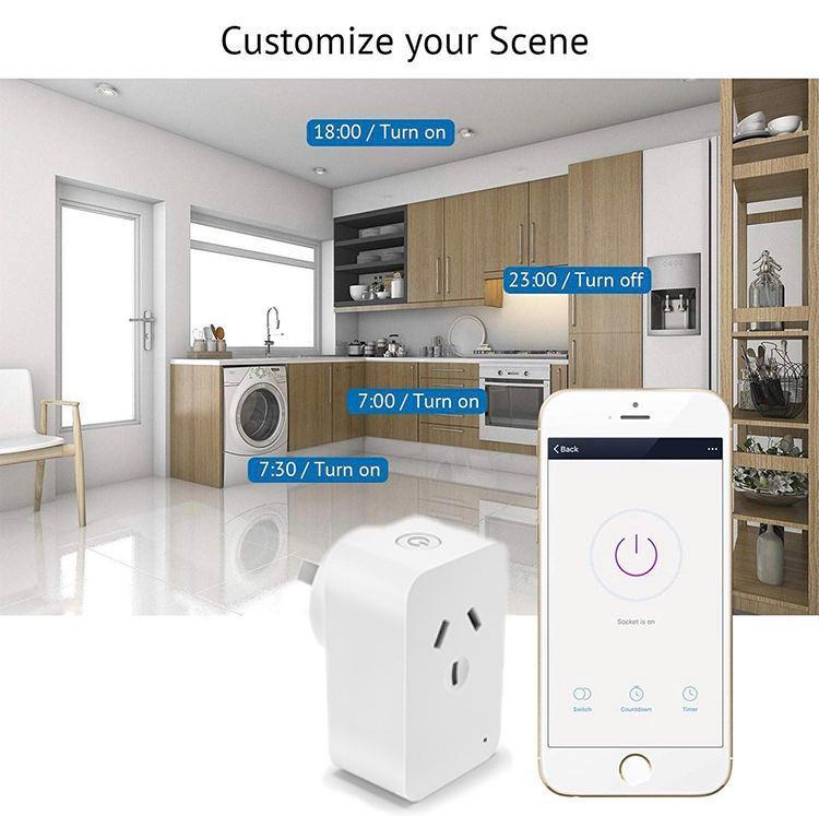 Oz Zigbee Smart Plug in Energy Monitoring Home Automation Australia