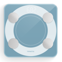 Transtek Multiple Users Smart Body Fat Scale with High-sensitivity Sensors and Electrodes