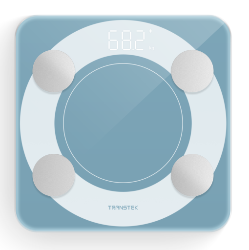 Transtek Multiple Users Smart Body Fat Scale with High-sensitivity Sensors and Electrodes