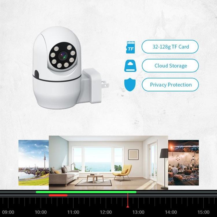 Caméra intérieure WiFi 3MP motorisée avec son et enregistrement sur carte  SD compatible tuya Smart Life et Onvif 
