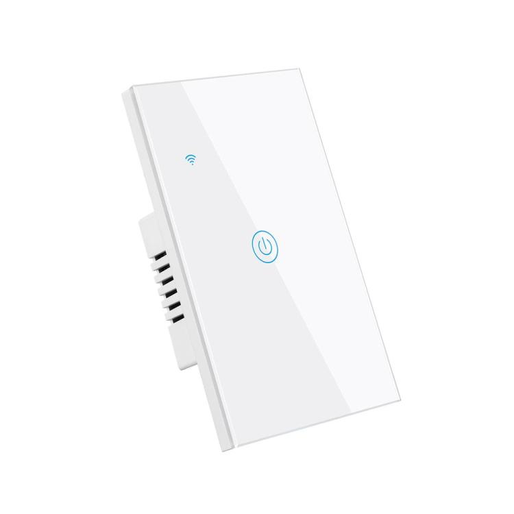 White WiFi Smart Wall Touch Light Switch Smart Life Tuya APP