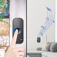 Smart WIFI Doorbell with Battery Powered Push Button