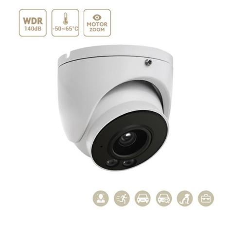 8MP/5MP/4MP/2MP Motorized Dome POE IR Network Camera