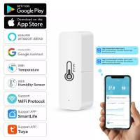 Tuya Smart Life Wifi Thermostat Temperature and Humidity Sensor for Home