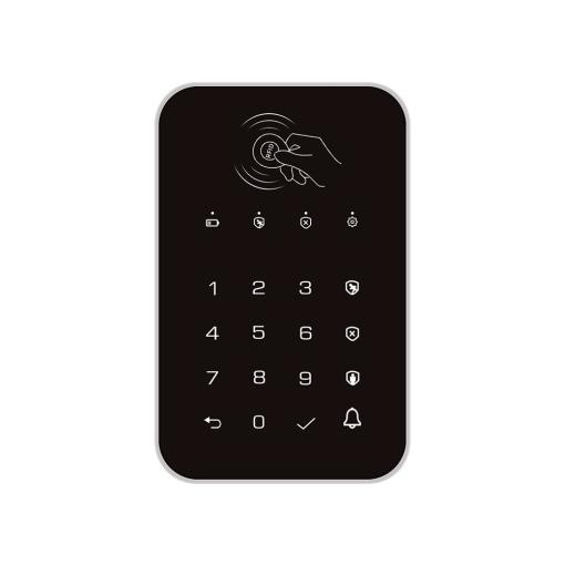 433MHz Wireless Touch Keyboard 2PCS RFID Card Arm Or Disarm Password Keypad
