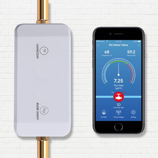 WiFi smart 5G/2.4G wireless water valve 3/4'- 14NPS