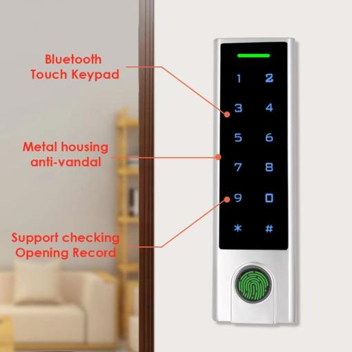  Wifi Remote Control Gate Opener  RFID Access Controller Fingerprint Waterproof Access Control Wireless Door Lock