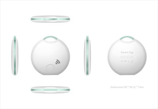 Smart Tracker Mini Finder Wireless Two-way BT Tag Tracker APP Tracking Reminder Anti-lost Alarm Positioning Finder