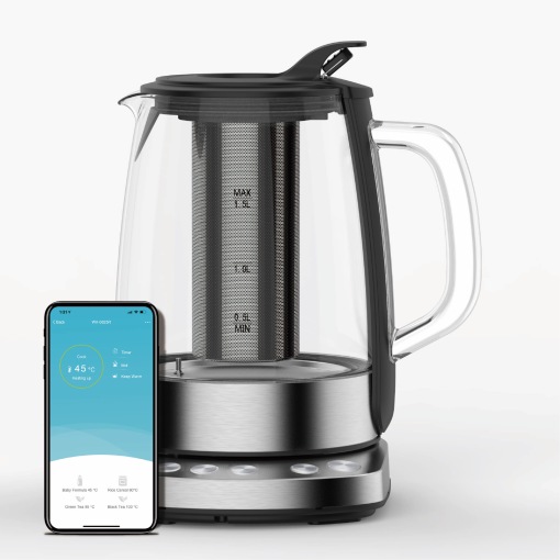 Equipped with thermometer electric kettle kitchen intelligent