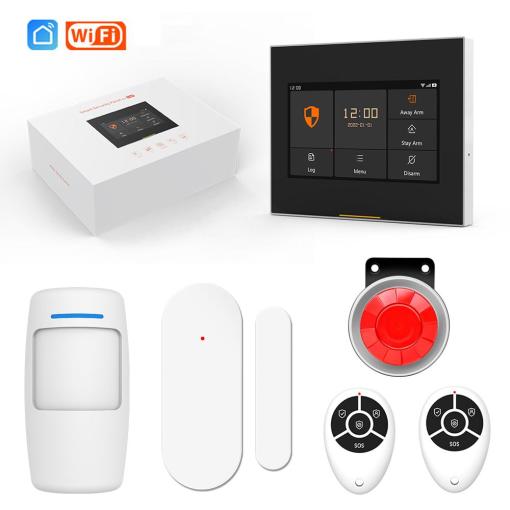 Staniot 433MHz Wireless WIFI Smart Home Security Alarm System Kit Supprt Customization