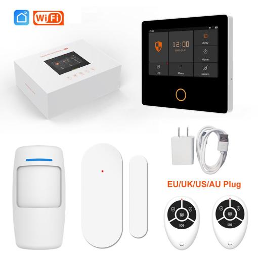 Staniot 433MHz Wireless WIFI Smart Home Security Alarm System Kit with PIR Sensor