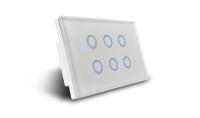 6gang AU Standard SAA Smart Wi-Fi / Zigbee Switch Compatible with Voice Control