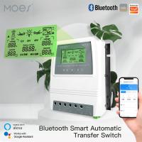New Tuya Smart Bluetooth Dual Power Controller 80A 16KW Automatic Transfer Switch Energy Saving for Off Grid Solar Wind _copy