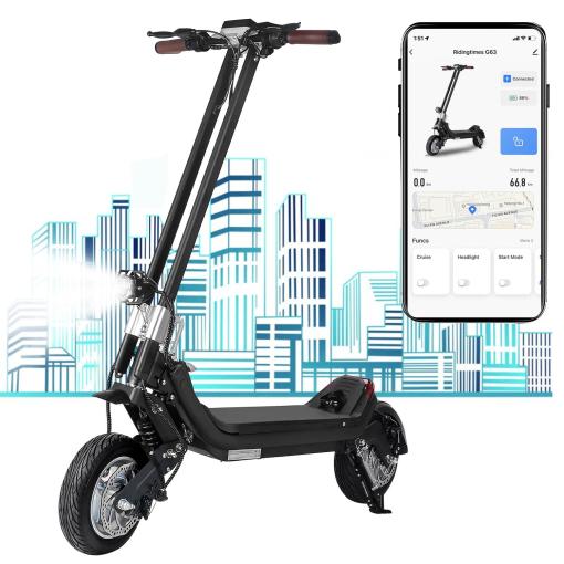 Ridingtimes Electric Scooter G63 Single Motor 1*1200W