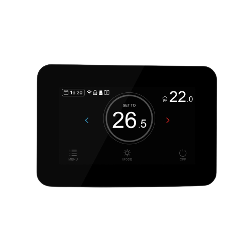 3 speed FCU Thermostat Modbus HVAC Control System Color Screen LCD Display Temperature Controller