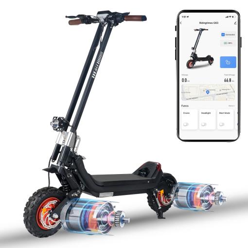 Riding'times G63 Electric Scooter Dual Motor 2*1200W
