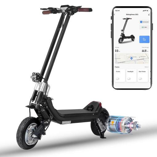 Riding'times G63 Electric Scooter Single Motor 1*1200W