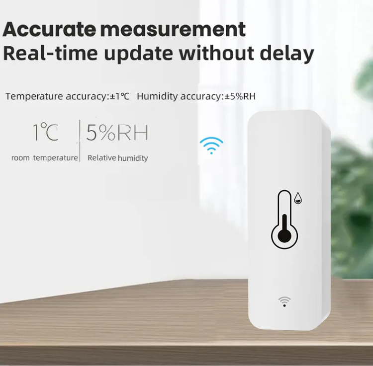 WiFi Tuya Smart Life App ZigBee Smart Temperature Humidity Sensor