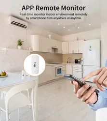 Smart Temperature Humidity Sensor Smart Home Wireless Monitor