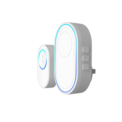 UEMON Smart Doorbell Home 1 Ring Sound Power Flash Plug Work Tuya Wifi Doorbell