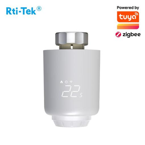 ZigBee eTRV Thermostatic Radiator Valve TRV LED Screen