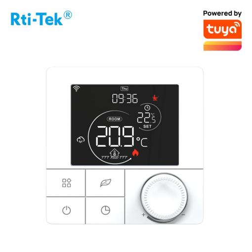 Thermostat intelligent TechU™ pour chaudière Water/gaz - S3 - Wit