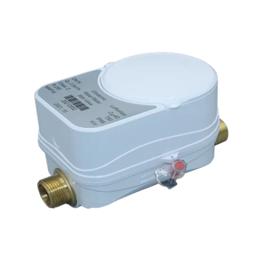 ultrasonic water meter with valve control
