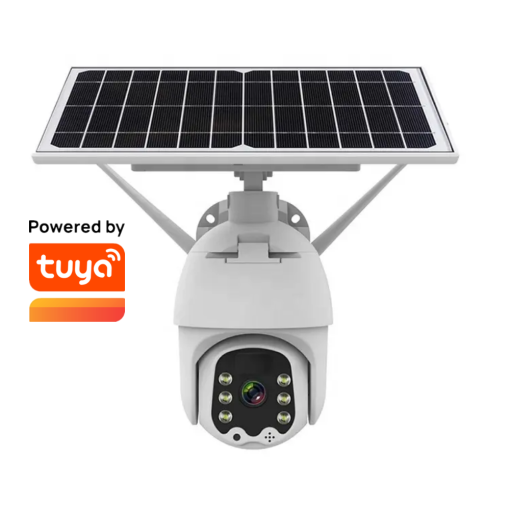 2MP Smart Wi-Fi Solar Panel PTZ Speed Dome Camera Low Power Wireless CCTV Outdoor Camera