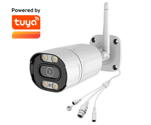 1080p 3mp Tuya Smart Mini Wifi Intérieur Sans Fil Auto Tracking Sécurité  Maison Onvif Cctv Surveillance Ip Caméra Avec Sirène