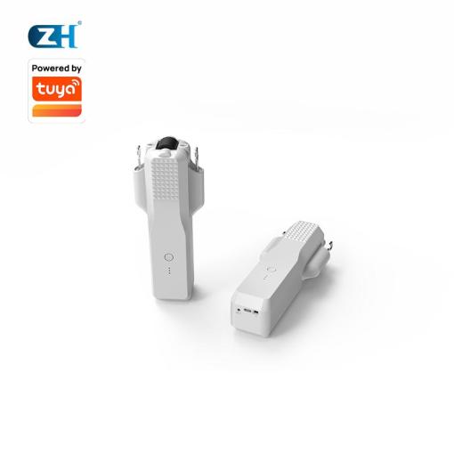 ZH New Upgraded Smart Curtain Robot Battery Rechargeable Motor for Multi-type of Curtain Tracks with ZigBee Function