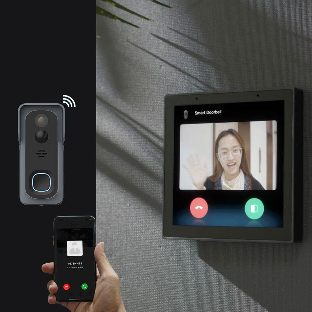 Fashion zigbee doorbell camera