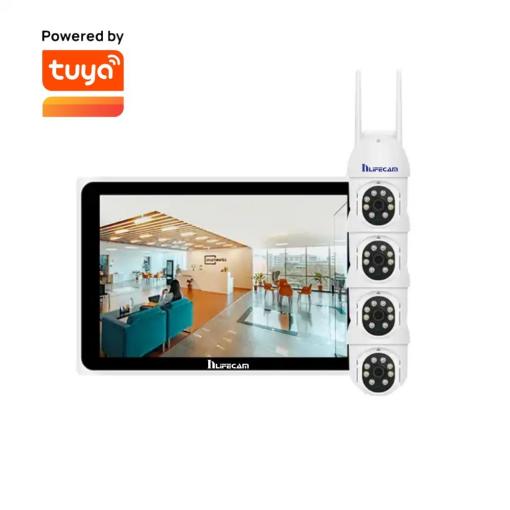 8CH 2MP 3MP 5MP With 10.1inch Monitor Wireless NVR IP Kit