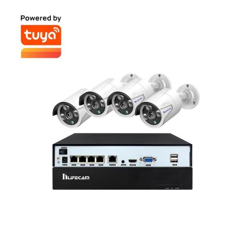4CH 5.0MP POE NVR Kit Surveillace System