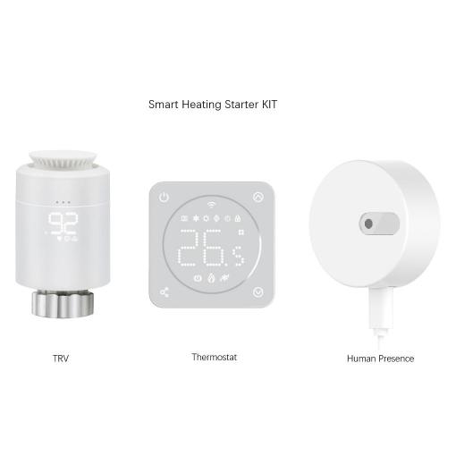 Smart Heating Starter KIT （TRV+ Human Presence+Thermostat）