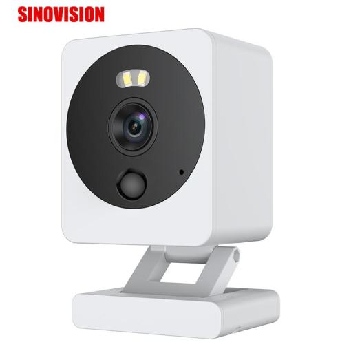 4MP Cube IP Camera WIFI Al Human Vehicle Motion Detection built in Microphone Speaker SD Card Slot Home Camera