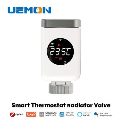 UEMON Smart Home hot sales zigbee smart thermostat radiator vavle