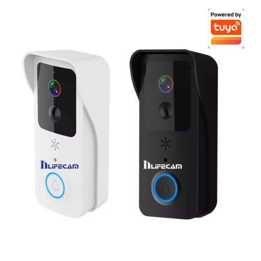 5G 2.4G WiFi Video Doorbell 1080P Tuya Smart Outdoor Wireless Intercom Waterproof Wireless Camera with AC/DC Power Suppl