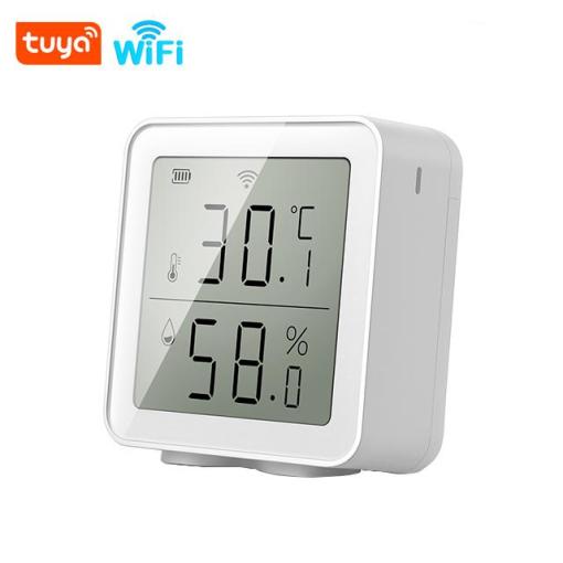 RSH Tuya WiFi Thermometer Hygrometer Indoor Alexa Tuya Smart Temperature Humidity Sensor Monitor for Home