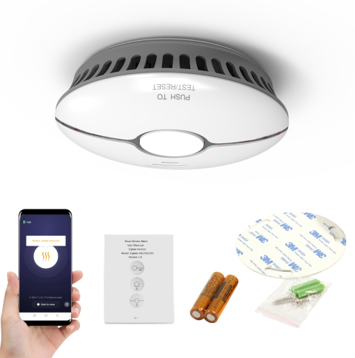 UEMON Smart Home Zigbee Smoke alarm detector