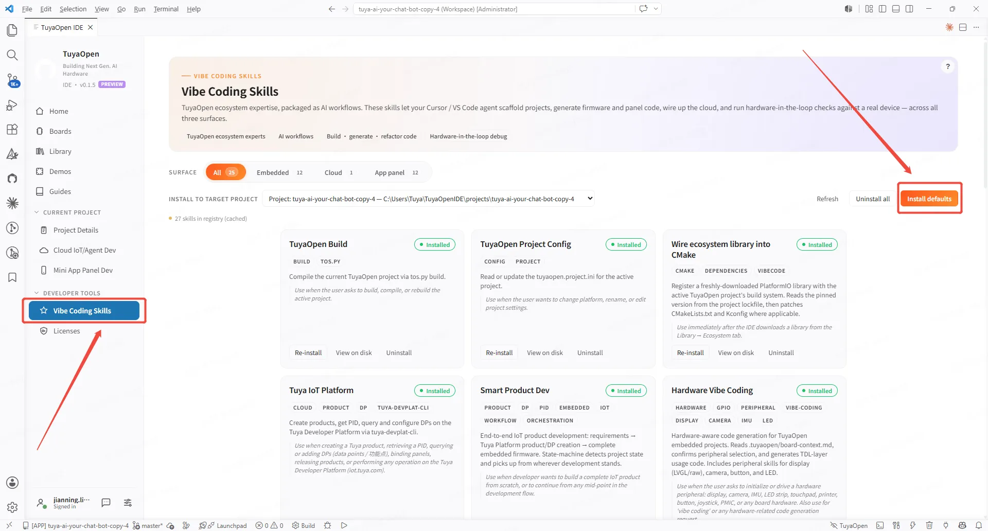 Vibe Coding skills overview