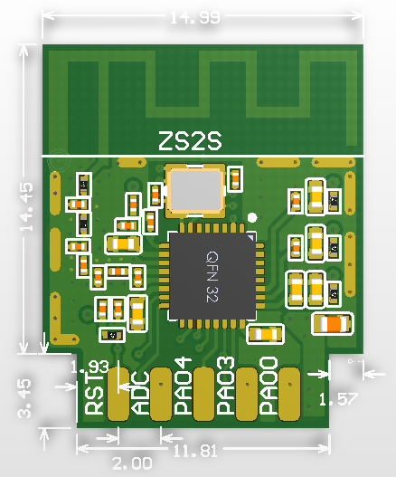 ZS2S 模组规格书